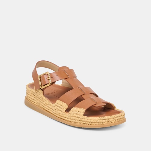 Dolce Vita Tan and Cream Sandals - Picture 3 of 3